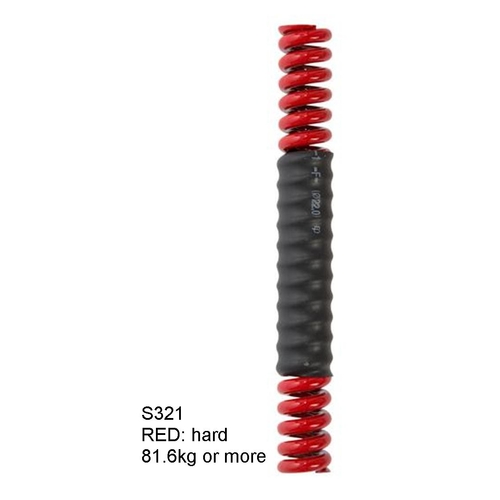 Hard spring for 27.2mm Dia. NCX seatpost. RED. 81.6kg or more