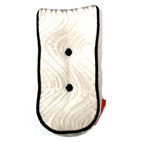 SISSYBAR BACK REST VELOUR - WHITE