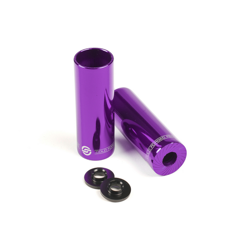 SALT AM Steel Axle Peg Set -10-14mm adjustable - Purple