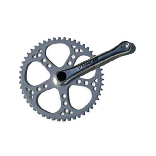 CRANKSET - Pedalier 55S, 170mm, 46T, 3/32,  SILVER 114021