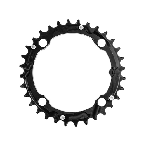 CHAINRING - MTB "STRONGLIGHT", 32T, 7075 CNC Black - 9 Speed - 104mm BCD, 4 Hole