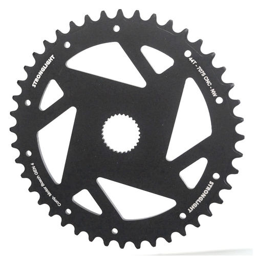 CHAINRING - eBIKE "STRONGLIGHT", 44T N/W DIRECT MOUNT BOSCH GEN 4  7075-T6 CNC. BLACK (Narrow Wide)