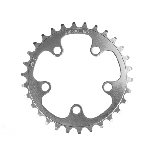 CHAINRING ROAD, STANDARD TYPE S - 5083, SILVER, 9/10 speed, 74 BCD, Inner, 30T, 5 arms, A Quality Stronglight product,