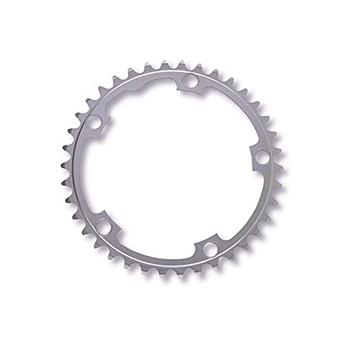 CHAINRING - ROAD "STRONGLIGHT", 42T, 5083 Silver - 130mm BCD, 5 Hole for 9/10 Spd
