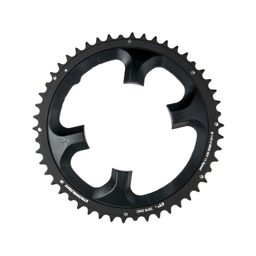 ROAD CHAINRING SHIMANO ULTEGRA & Di2 - FC-6800 comp.7075-T6  CT² (black)11 Speed. 110 BCD. Outer.50T 4 arms, Quality Stronglight product 273713