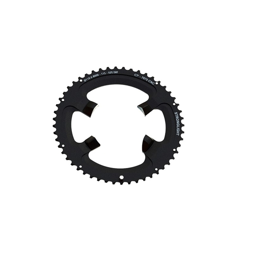 ROAD CHAINRING SHIMANO ULTEGRA - FC-R8000 - FC-R8050 comp.7075-T6CT² (black)11 Speed. 110 BCD. Outer.54 - 4 arms