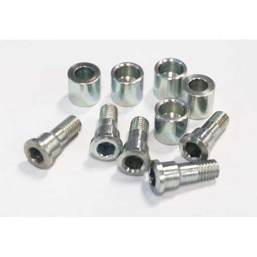 Chainring Bolt Kits, STRONGSCREW TO ASSEMBLE HOLDER STEEL SILVER