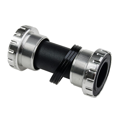 BOTTOM BRACKET, SHIMANO, REPLACEMENT BB - SHIMANO MTB, ALLOY, BLACK, Std Bearings, a Quality STRONGLIGHT product - 350124
