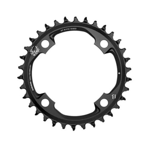 SRAM Chainring 1 x 12 34T 104BCD X-Sync - Black