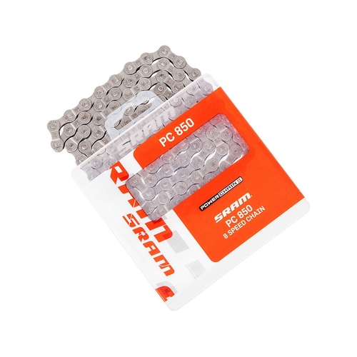 SRAM CN PC850 8 Speed Chain - 114 links Silver