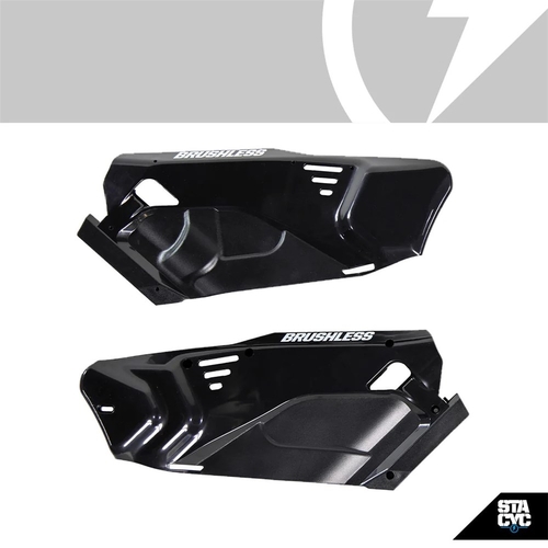STACYC S/P (12e/16e) PLASTIC/PROTECTION - VENTED SIDE PANEL KIT L&R