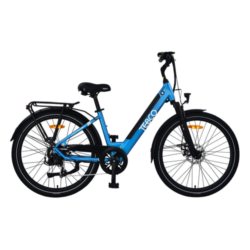 Tebco Voyager Step Through E-Bike - Blue