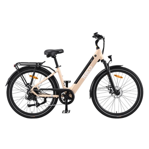 Tebco Voyager Step Through E-Bike - Champagne