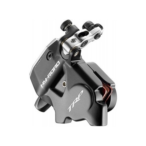 TRP HY-RD Cable Actuated HYDRAULIC Disc Brake Caliper Black. Flat Mount. for ROAD & CX, Front or Rear. does NOT include rotor