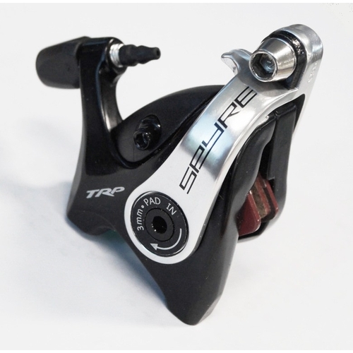 TRP SPYRE Cable Actuated Disc Brake Caliper. Flat Mount. for ROAD & CX (sold as each)