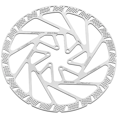 TRP 203mm RACE ROTOR - 2.3mm Thick, 6 Bolt, (With Rust-Blocker Treatment) - High Heat Dispersion and Tolerance