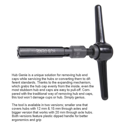 Unior  Hub Genie  - 1758/4, : 627272 (12 & 15mm hubs) 