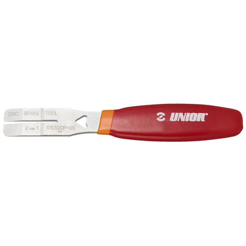 Unior 2 for 1 Disc Brake tool, Spreader & Rotor truer, 627087 