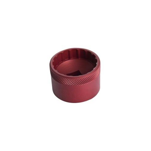 UNIOR - Bottom Bracket Socket, BB9000, Anodized Red  627619