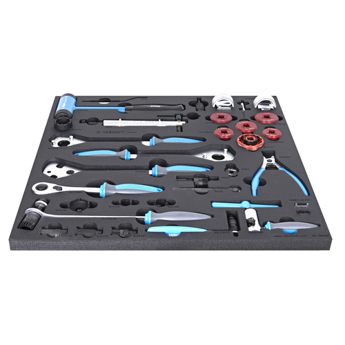 TRAY - Set of tools, 28 pces,  in tray 2, - Drivetrain Tools 628626 UNIOR
