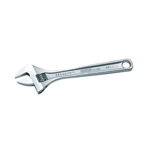Unior Adjustable Wrench, drop forged, hardened and tempered, polished Head with scale 303.5mm 601018