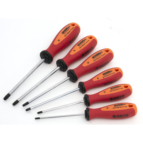 Unior Set of screwdrivers with security Torx profile (T10, T15, T20, T25, T30, T27) 629695