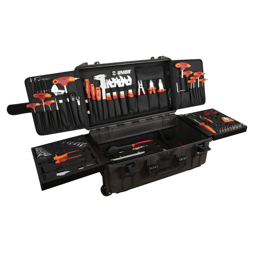 Unior Master Tool Kit - 629067 - Fully equipped tool case with 94 pieces of carefully selected high-quality Unior tools.