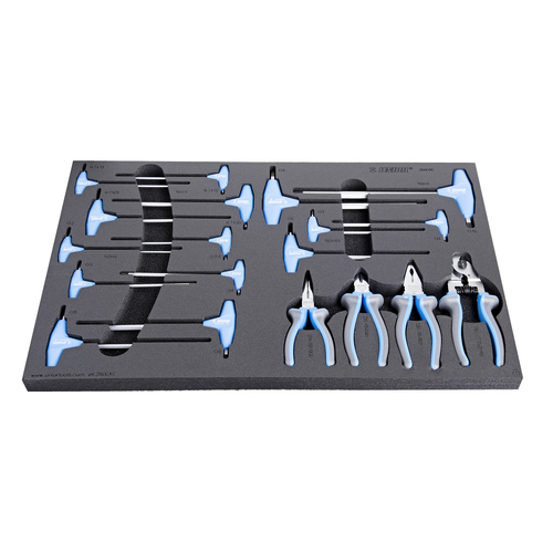 Unior Bike tool set in SOS tool tray / 19 tools 627178 