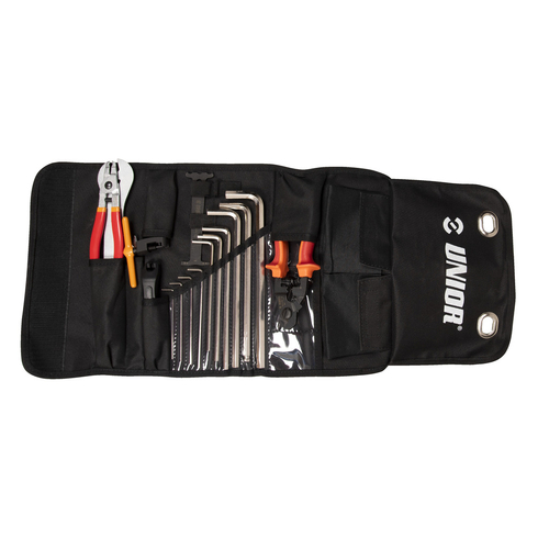 Unior BMX tool roll set inc 16 tools - 629349 - Perfect for BMX  - Professional Bicycle tools,