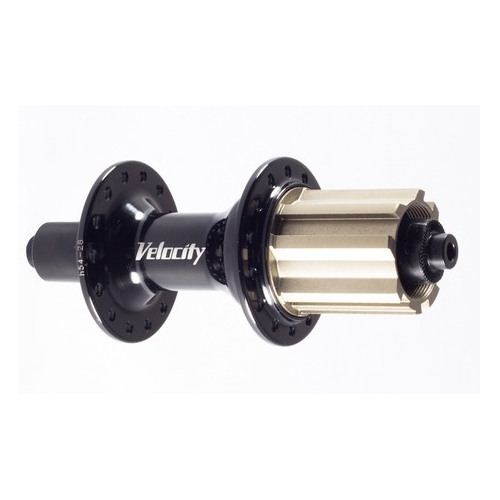 Hub, Velocity Road SB 10sp Campagnolo 130mm Black - 28h (H55-28)