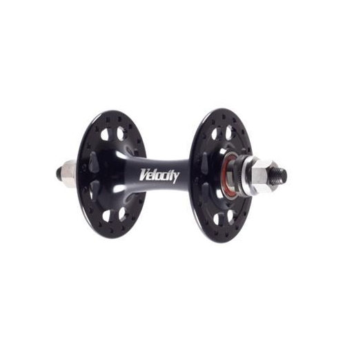 HUB  Front, Nutted, Sealed, Velocity Fixie 48H, BLACK