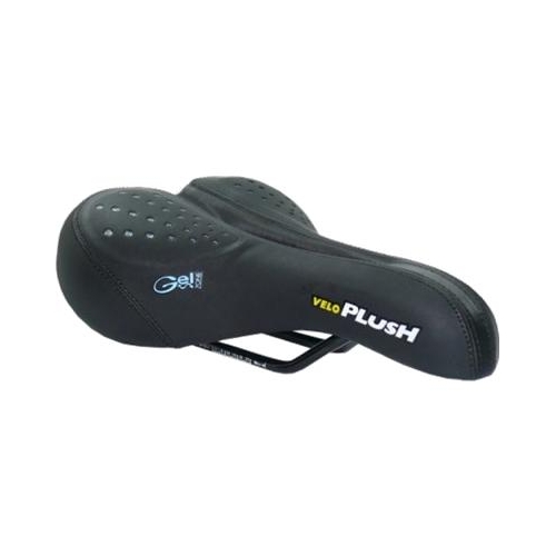 Saddle, Velo Plush, Gel Zone saddle, w/ cut-out. W155 L250