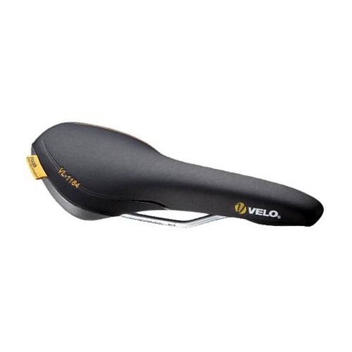 SADDLE  Velo Plush, 295mm x 136mm, Aero 2, Double Density Comfort, for fast riding, Weight: 346g
