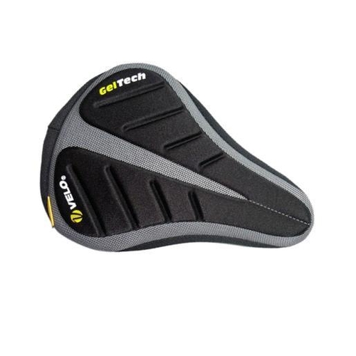 Saddle Cover, Velo Plush, Gel-Tech and Anatomical, 254-280x178-203 mm, Mens MTB