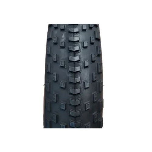 Tyre 24 x 4.0 Black, Fat Tyre Knobby - Wanda