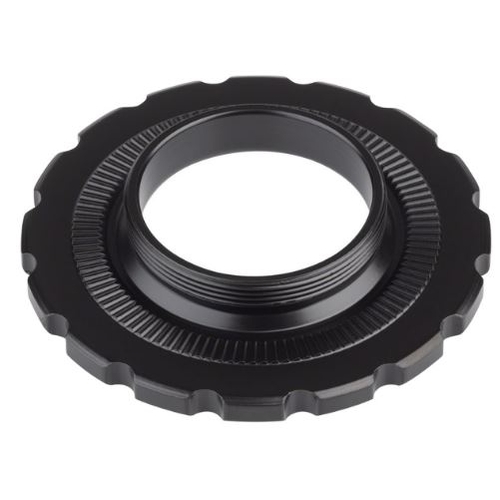 Shimano DU-E6100 E-Bike Chainring Lockring (Black)